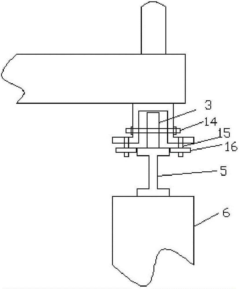 Two-dimensional motion slamming test device