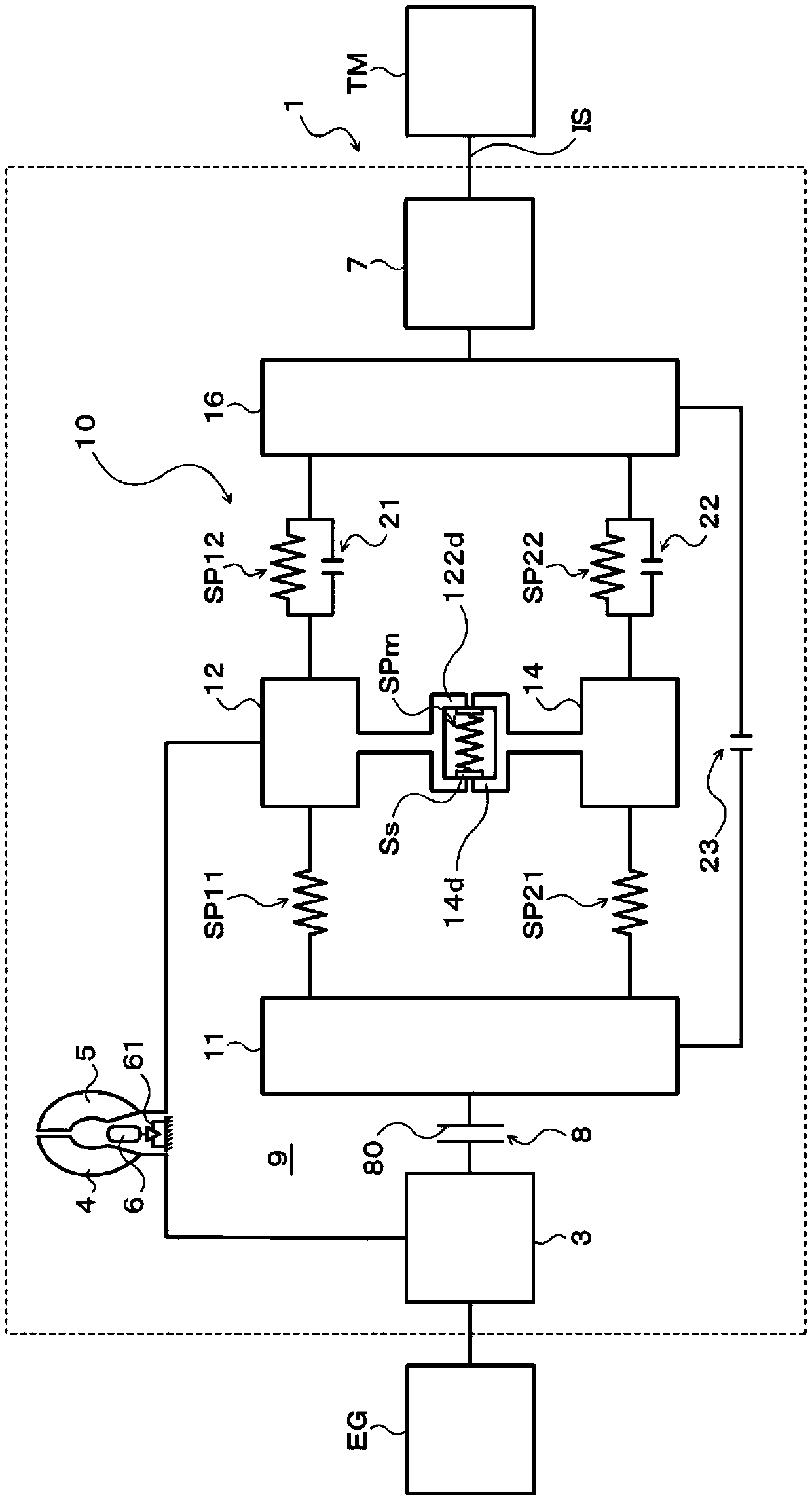 Damping device