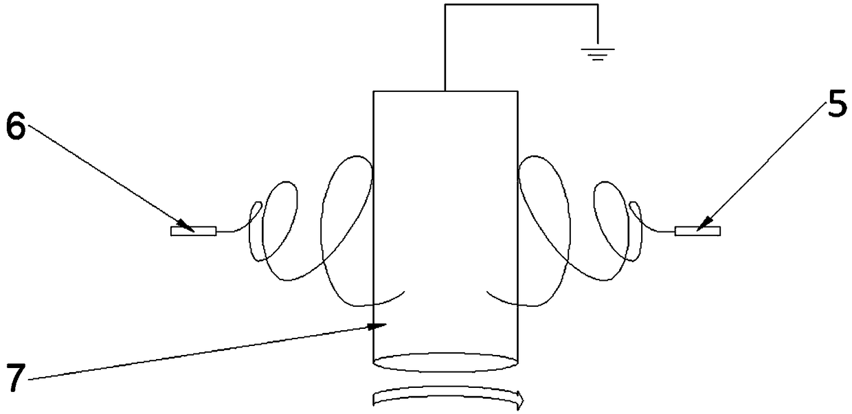 Antibacterial high efficiency air filtration membrane and preparation method thereof