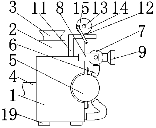 High-speed centrifugal spray dryer with uniform spray function