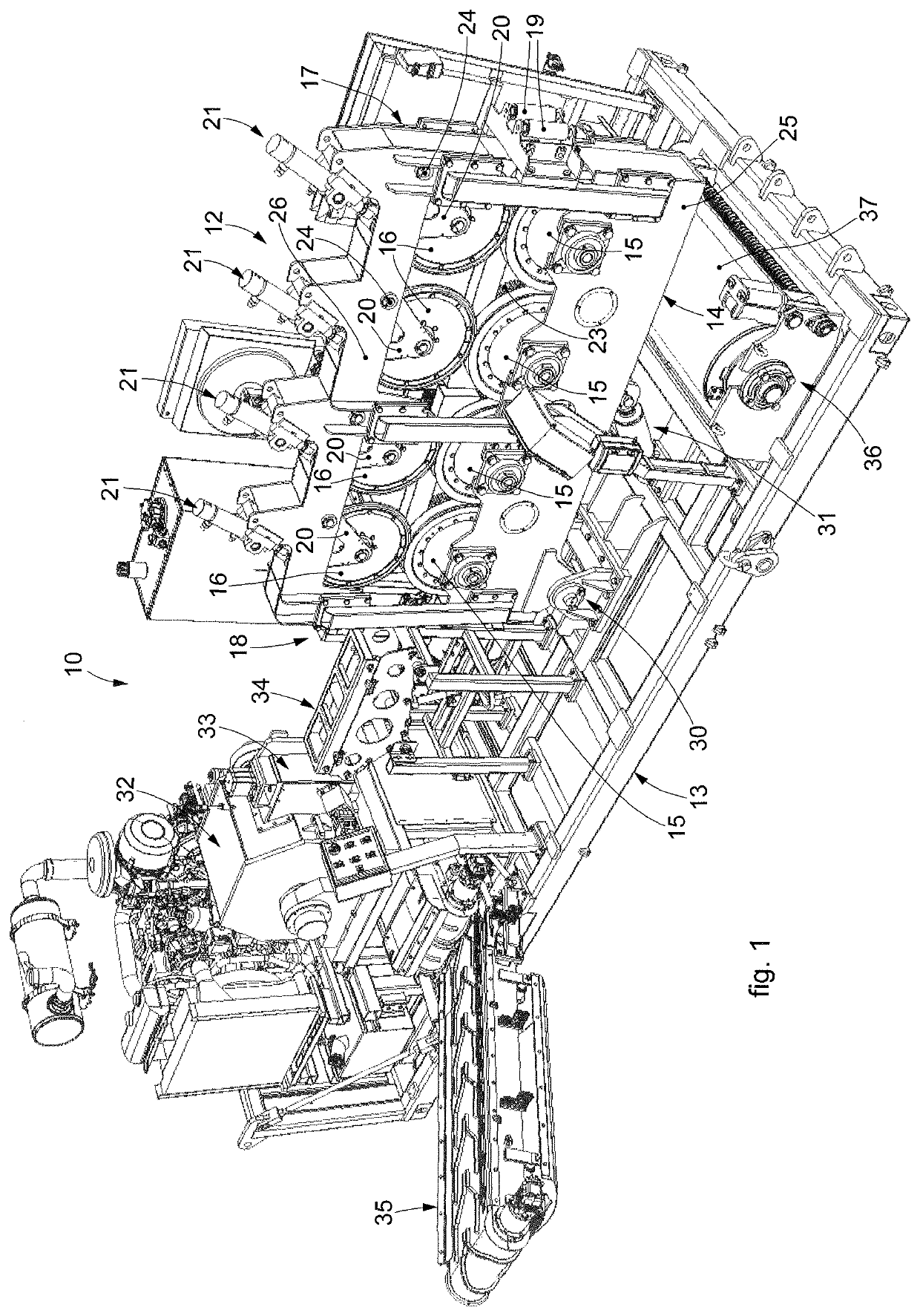 Cable recovery machine