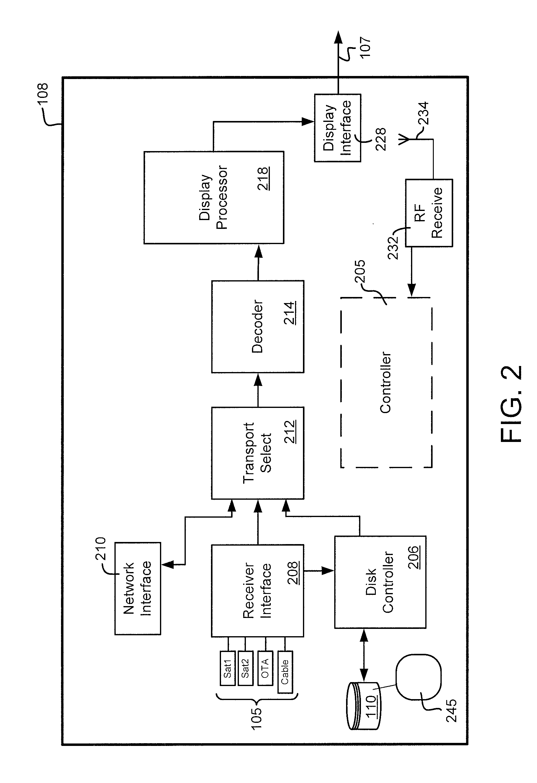 Systems and methods for providing customer service features via a graphical user interface in a television receiver