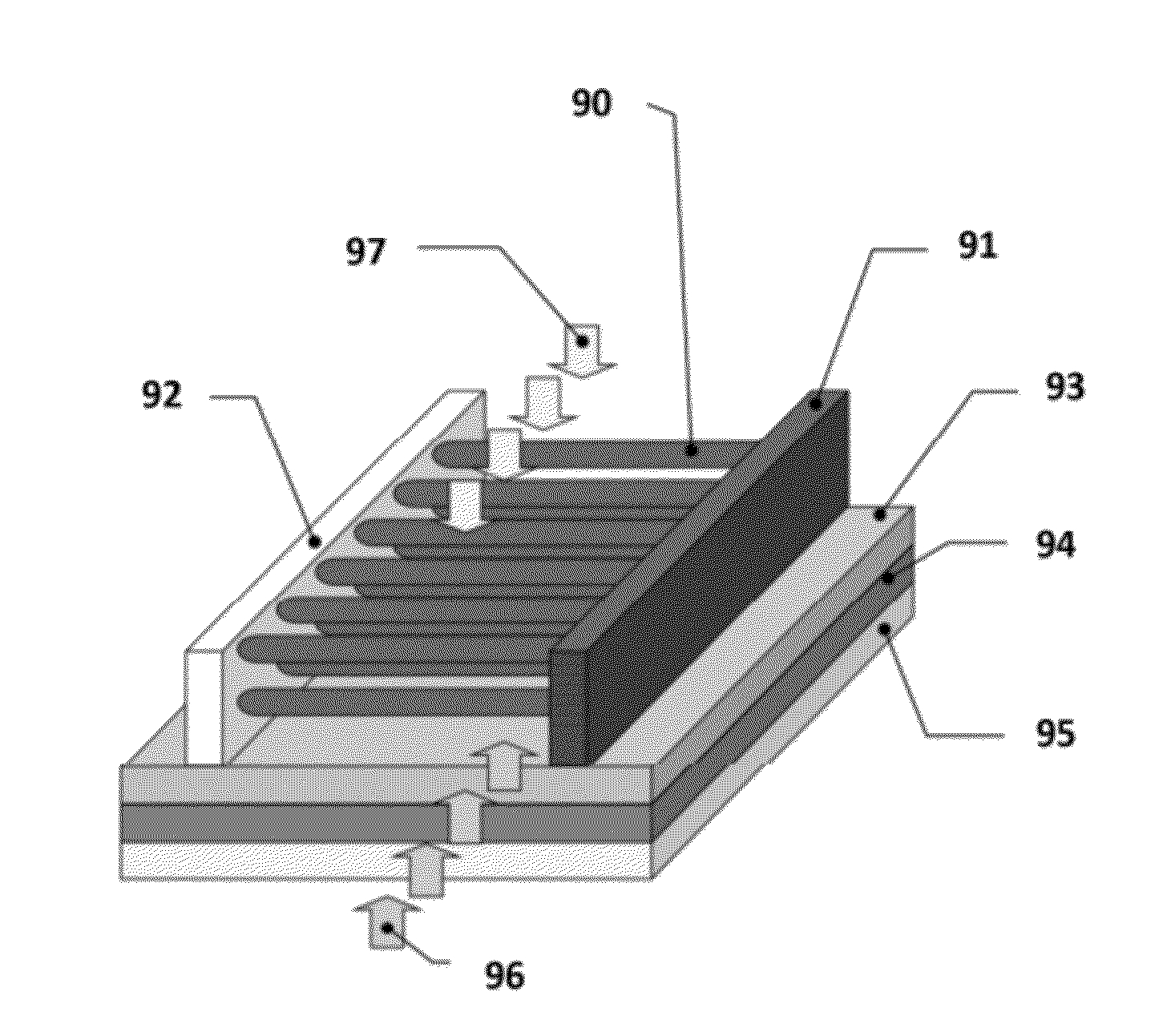 High efficiency electromagnetic radiation collection method and device