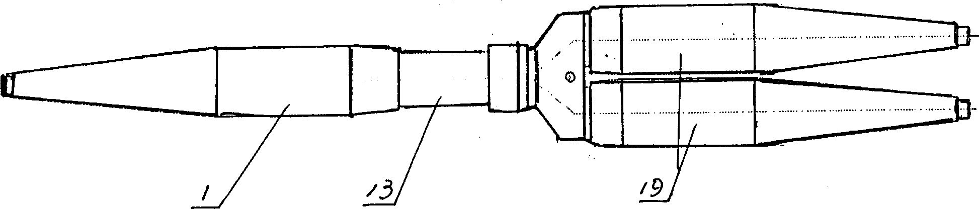 Seabed optical cable branch joint box and connection process thereof