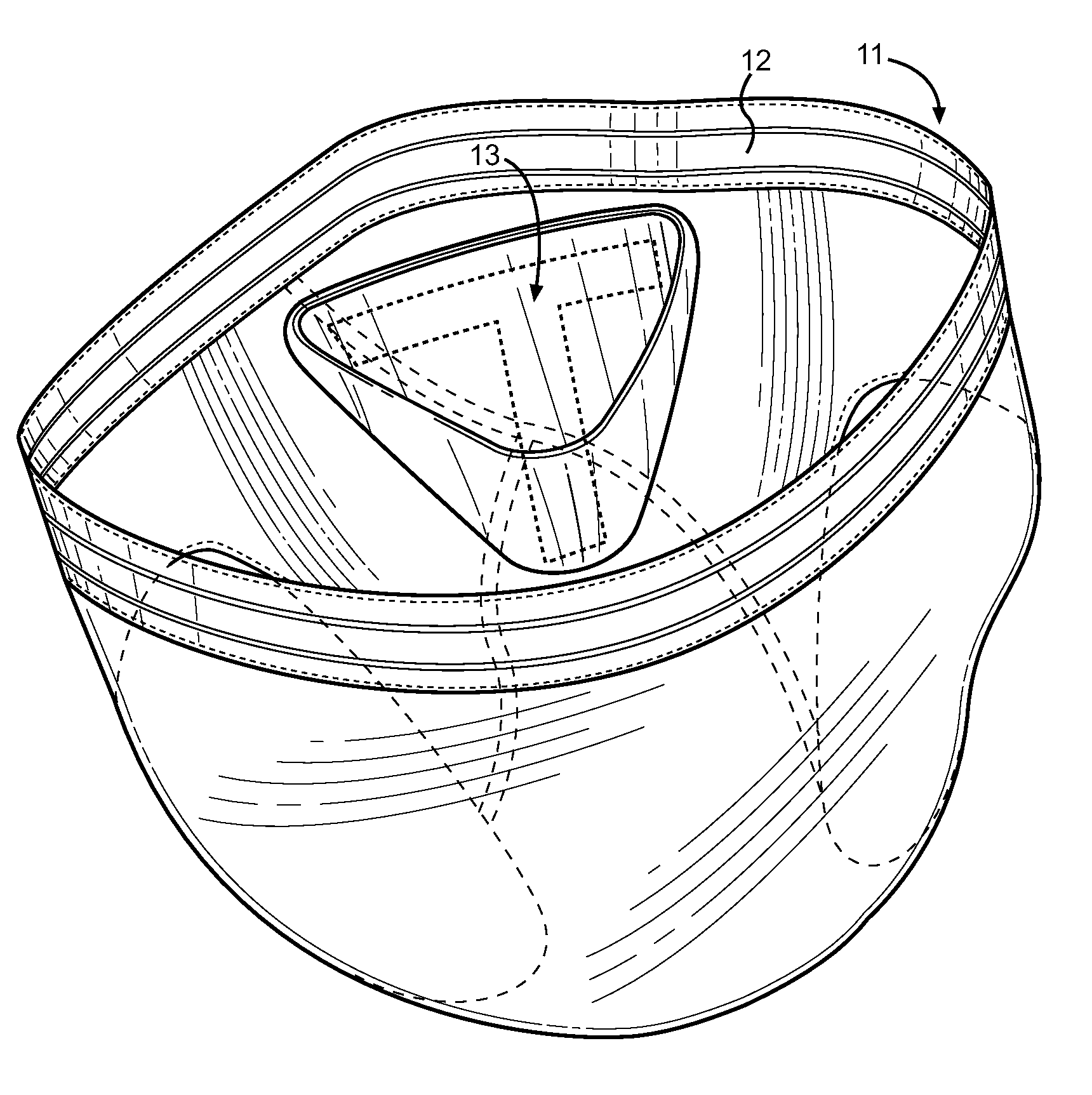 Male Undergarment Discharge Shield