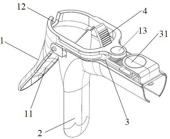 Disposable aseptic vaginal dilator for gynecological examination, and using method thereof