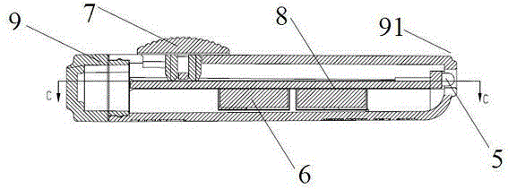 Disposable aseptic vaginal dilator for gynecological examination, and using method thereof