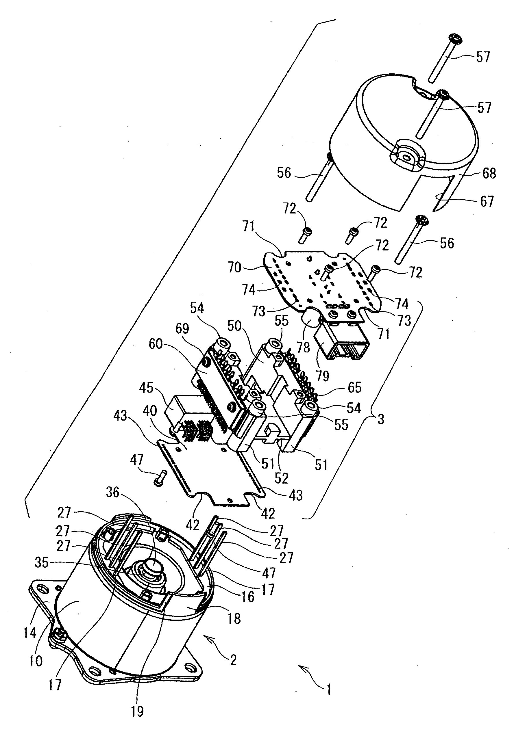 Electric drive apparatus