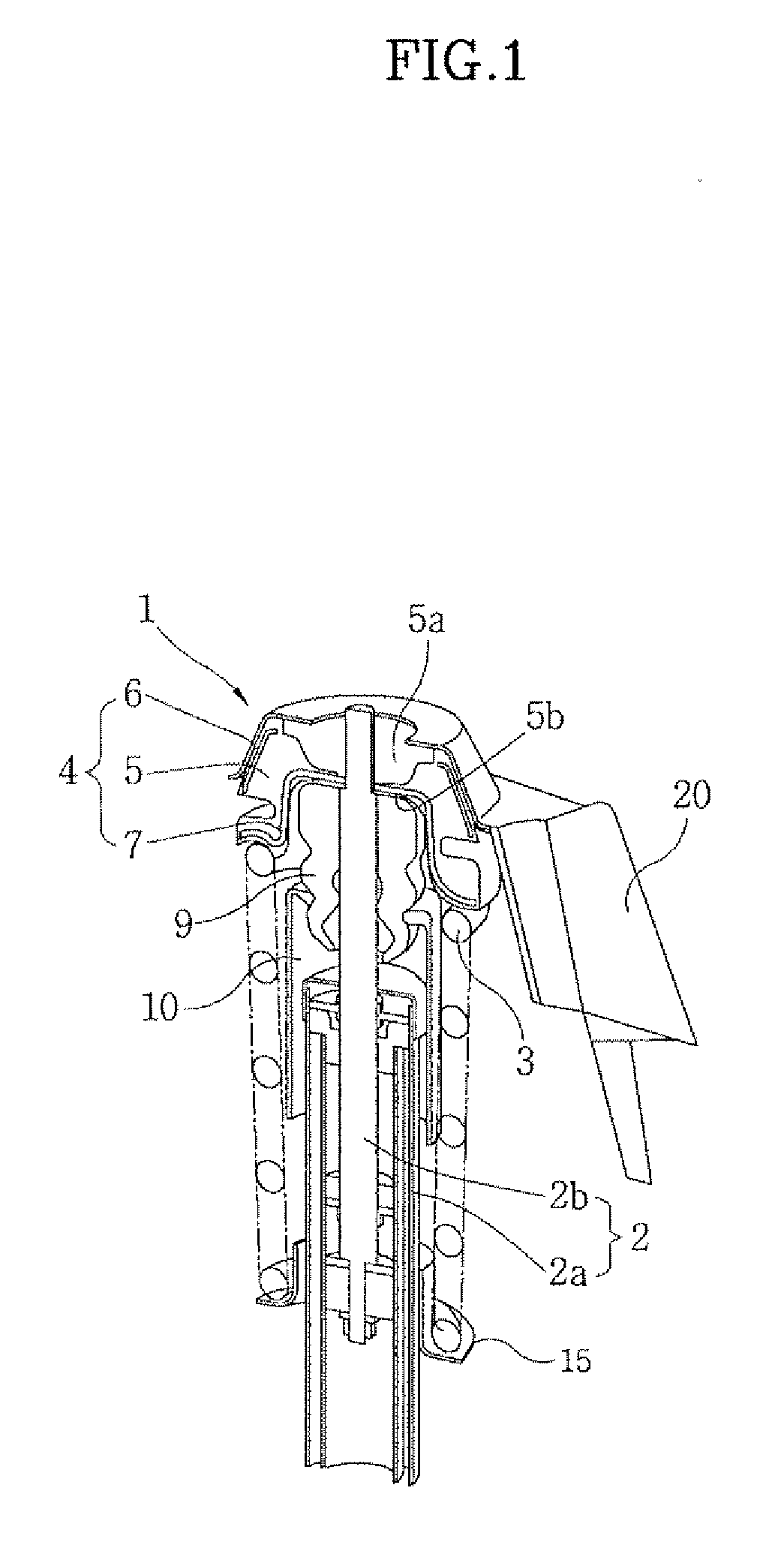 Integrated insulator type strut assembly for suspension system