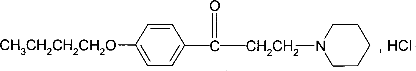 Novel method for synthesizing dyclonine hydrochloride