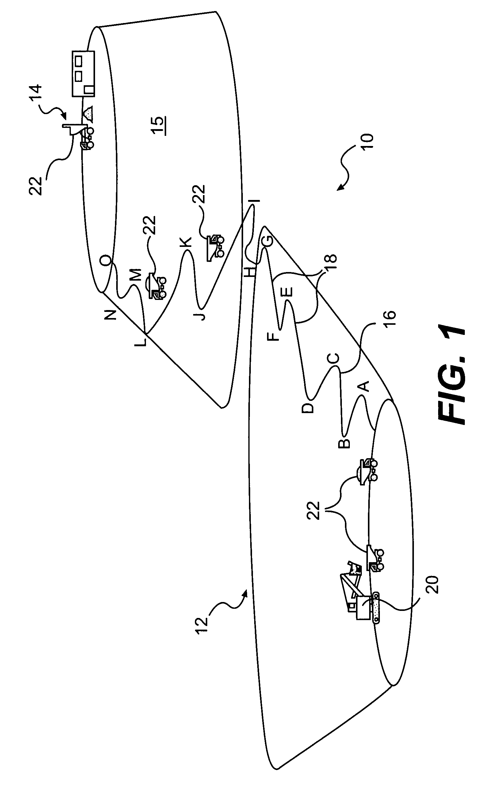 Method of determining a machine operation using virtual imaging