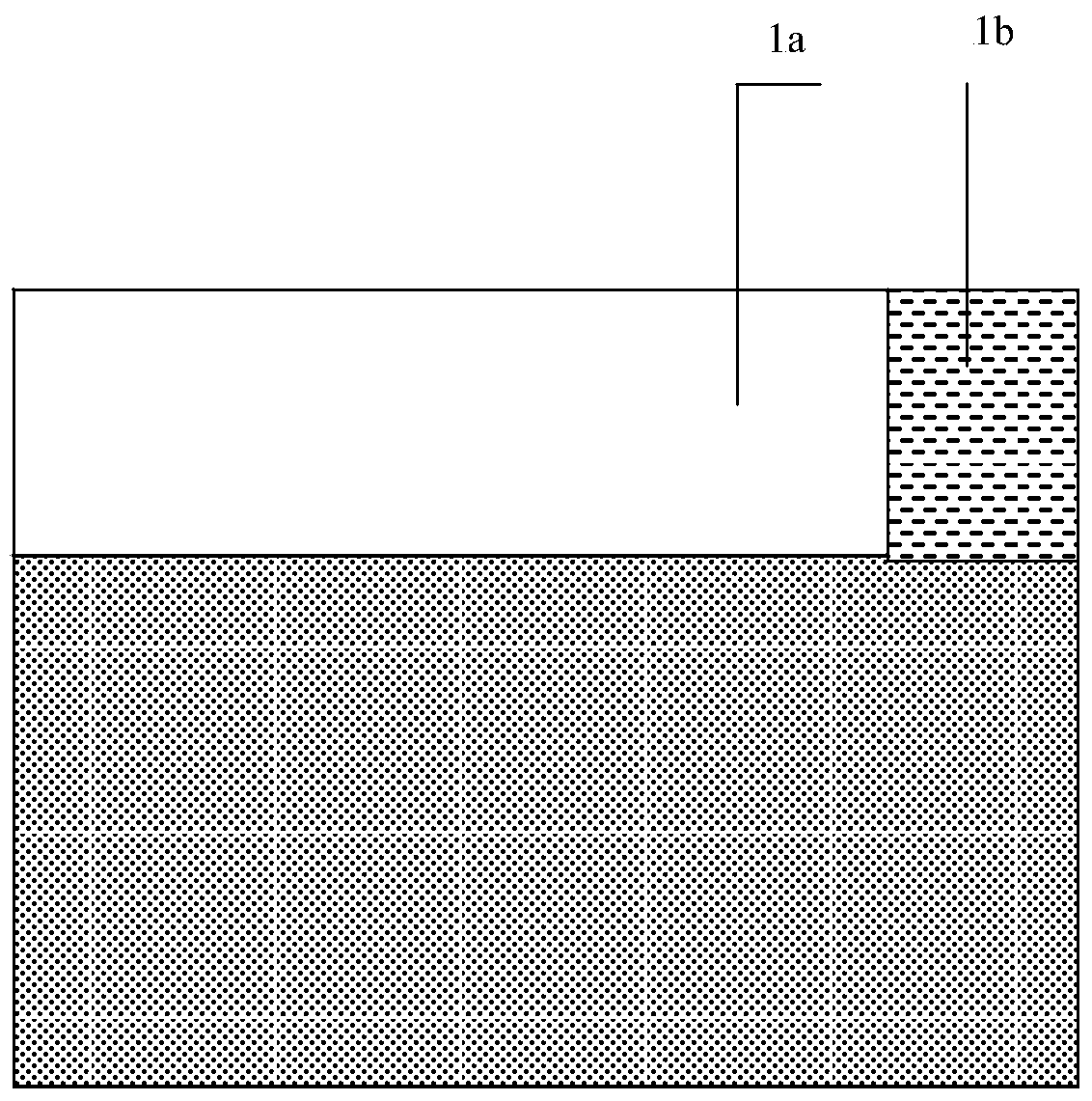 Method for saving area of medium- and low-voltage VDMOSFET chip