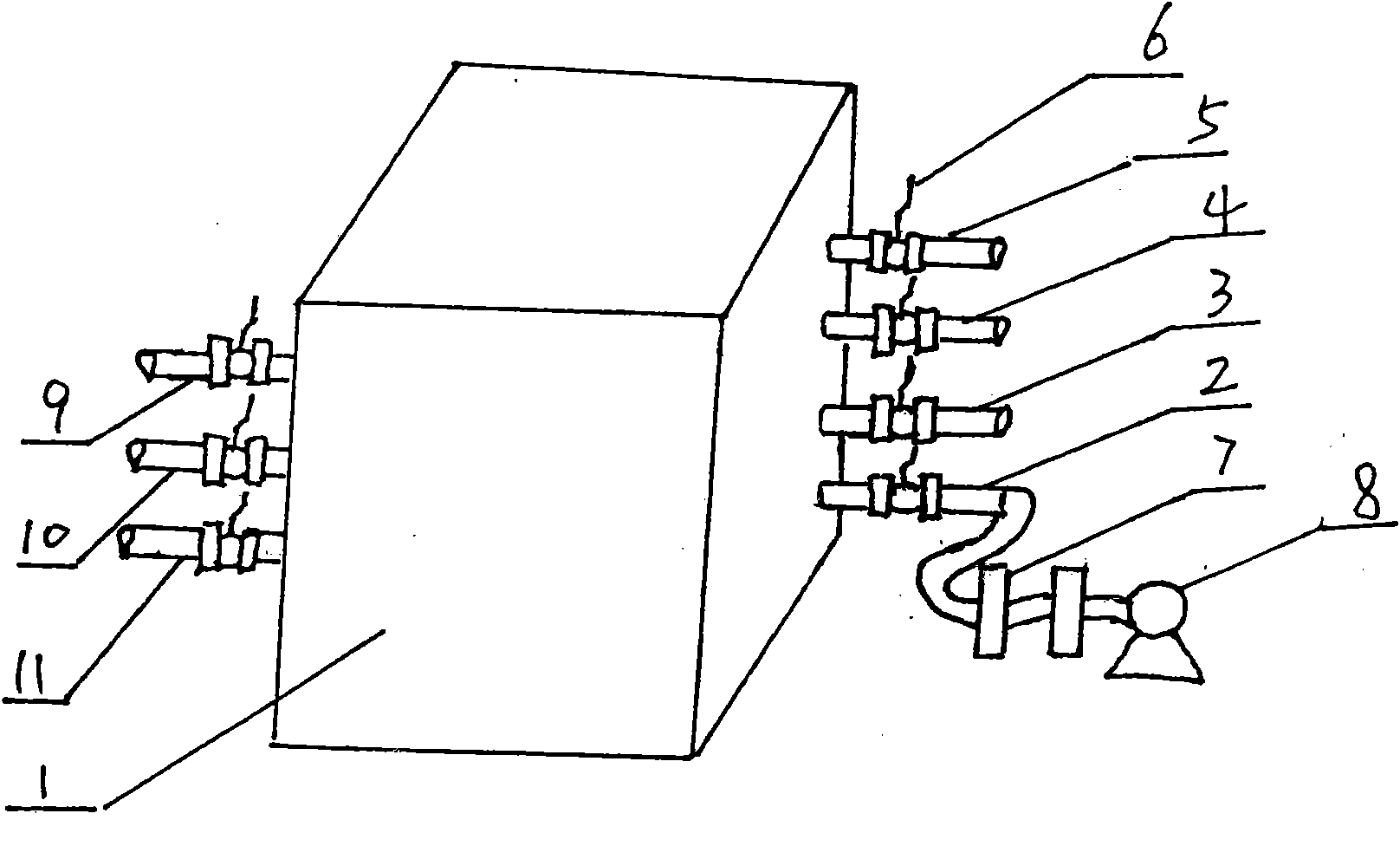 Edible fungi sterilization and inoculation integrated equipment