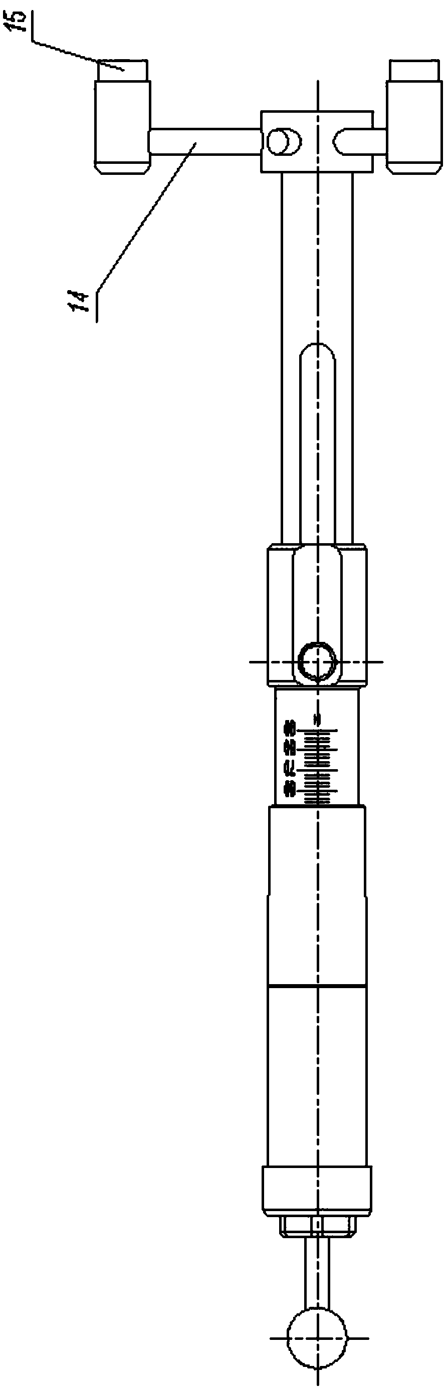 Impact-resistant gun for vitreous enamel ware