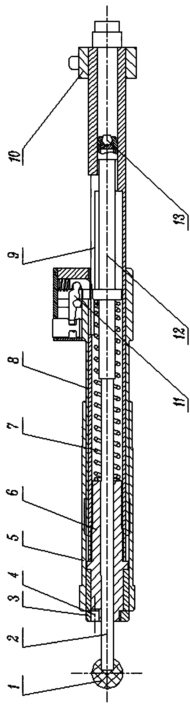 Impact-resistant gun for vitreous enamel ware