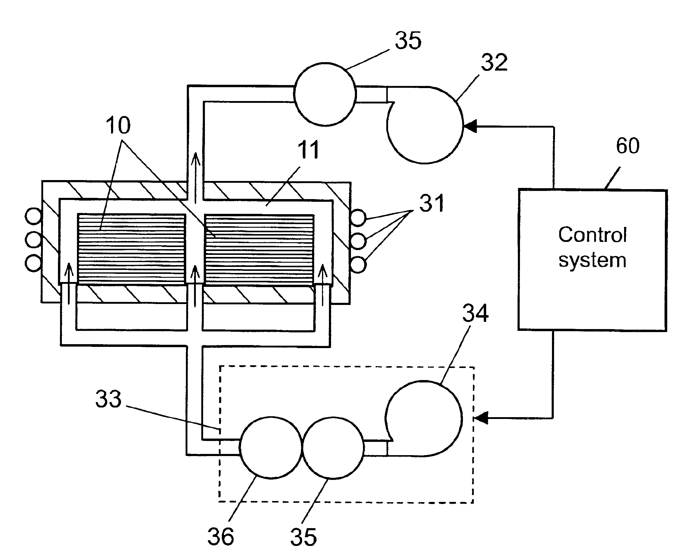 Method and system of drying materials and method of manufacturing circuit boards using the same