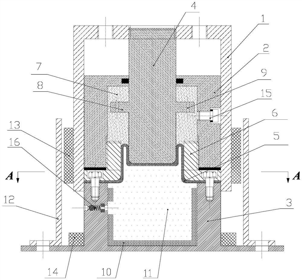 A double-stage vibration isolation buffer