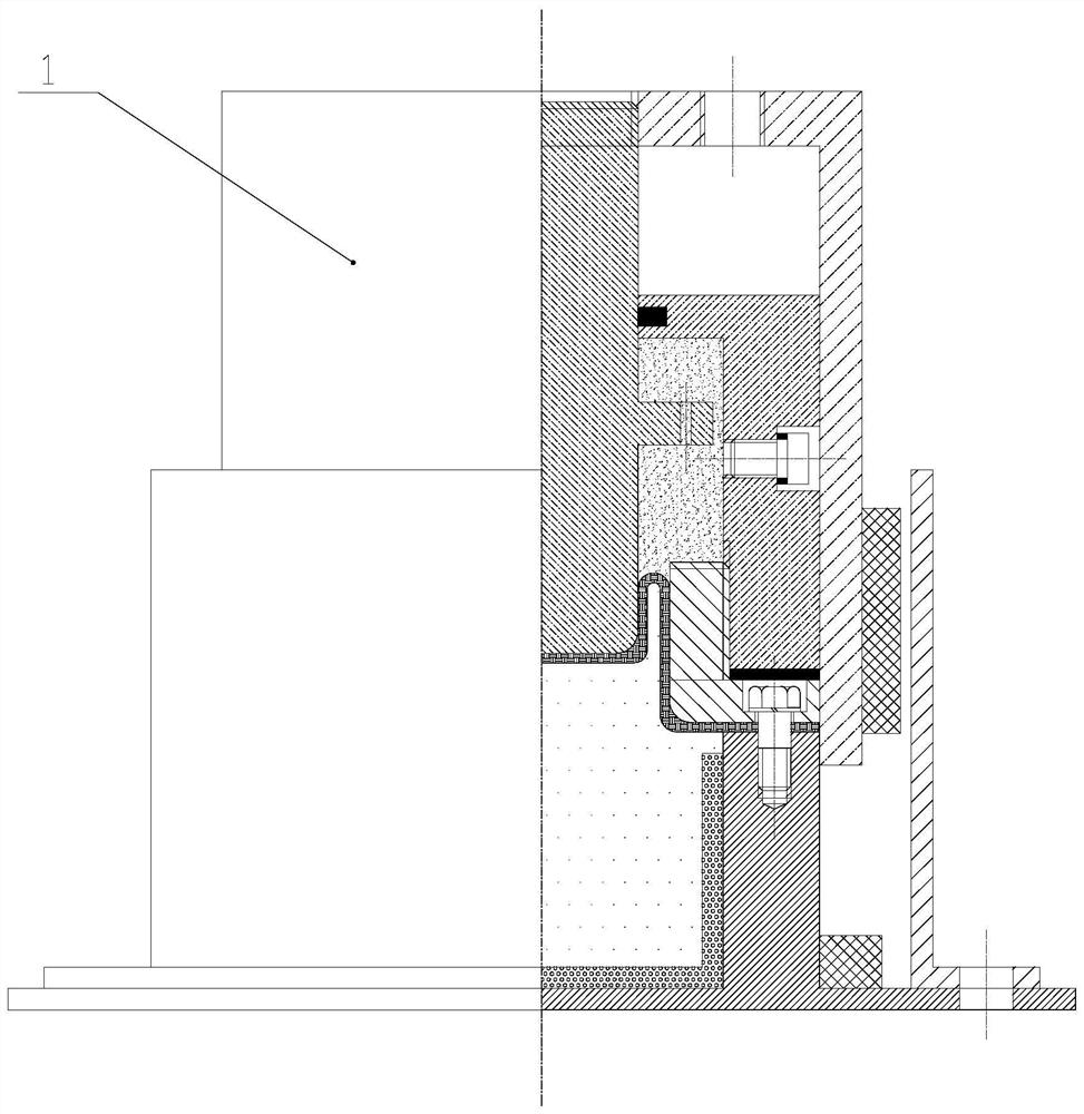 A double-stage vibration isolation buffer