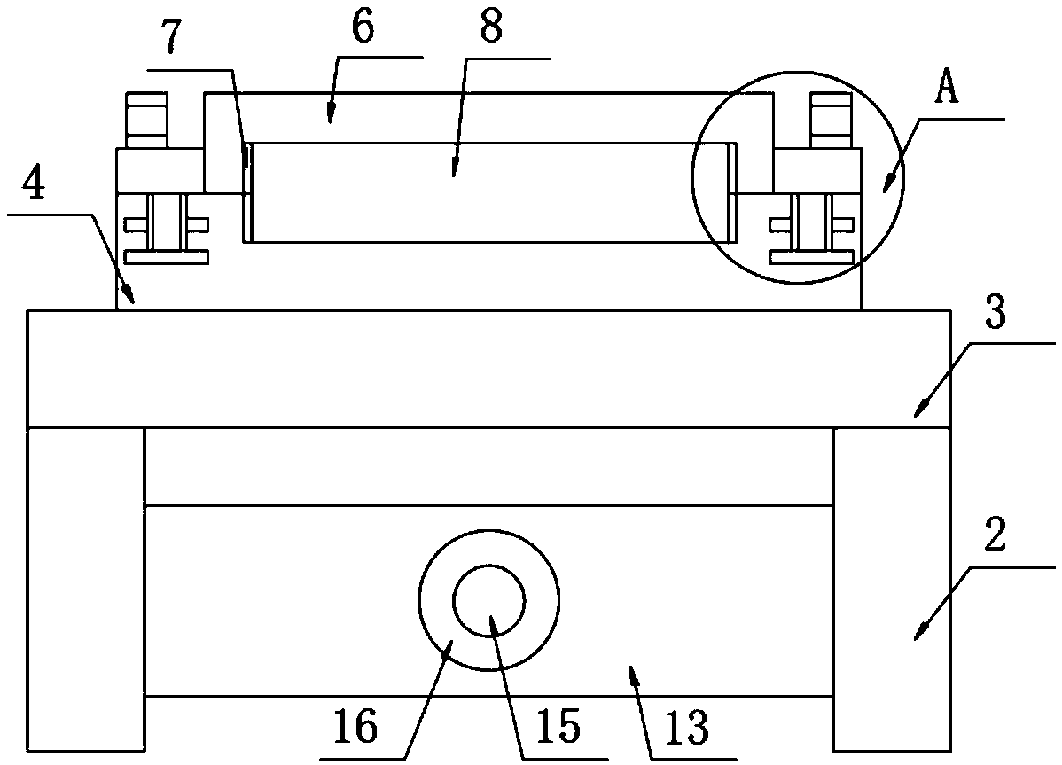 Special device for processing automobile air inlet welding manifold branch head