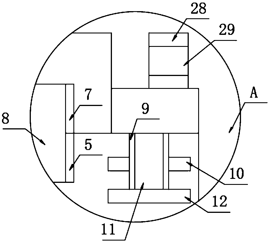 Special device for processing automobile air inlet welding manifold branch head