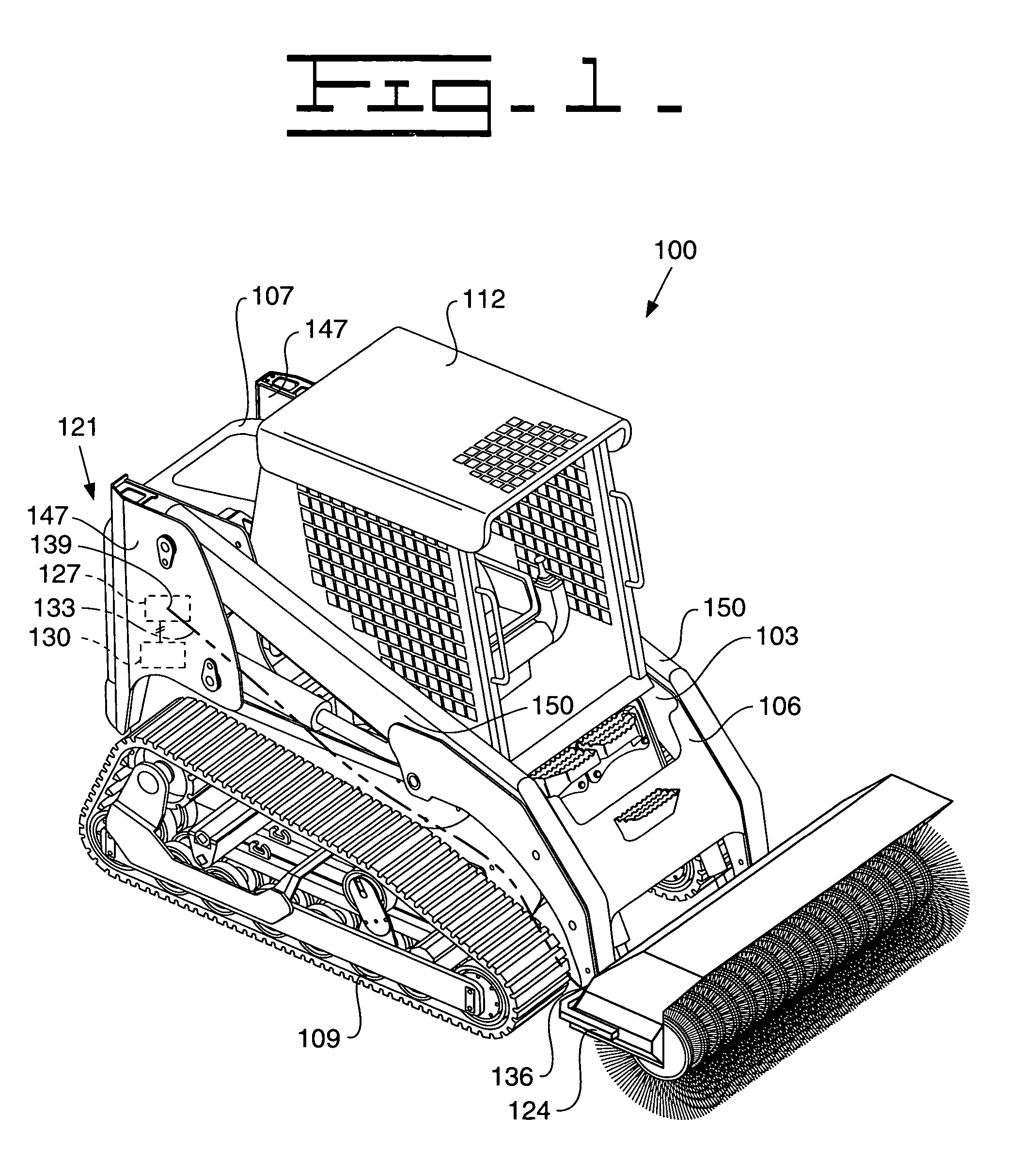 Method of changing operating characteristics of an implement