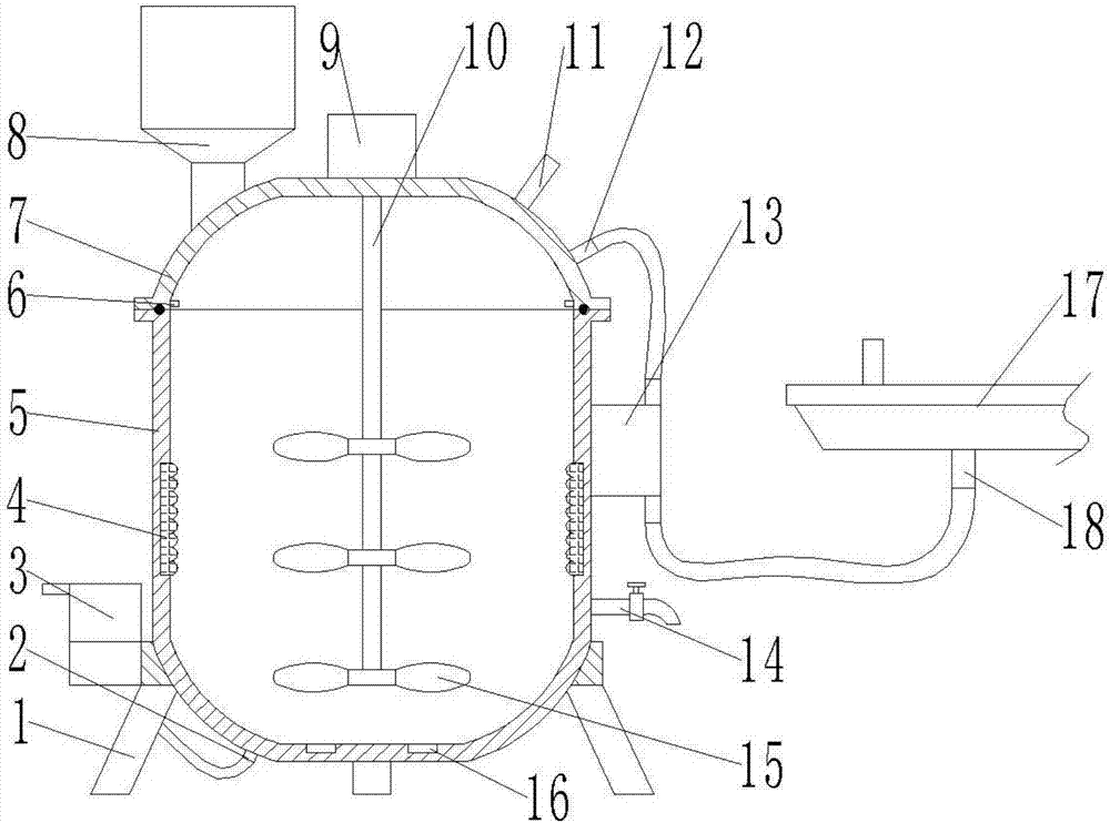 Temperature-controllable circular irrigating and fertilizing device