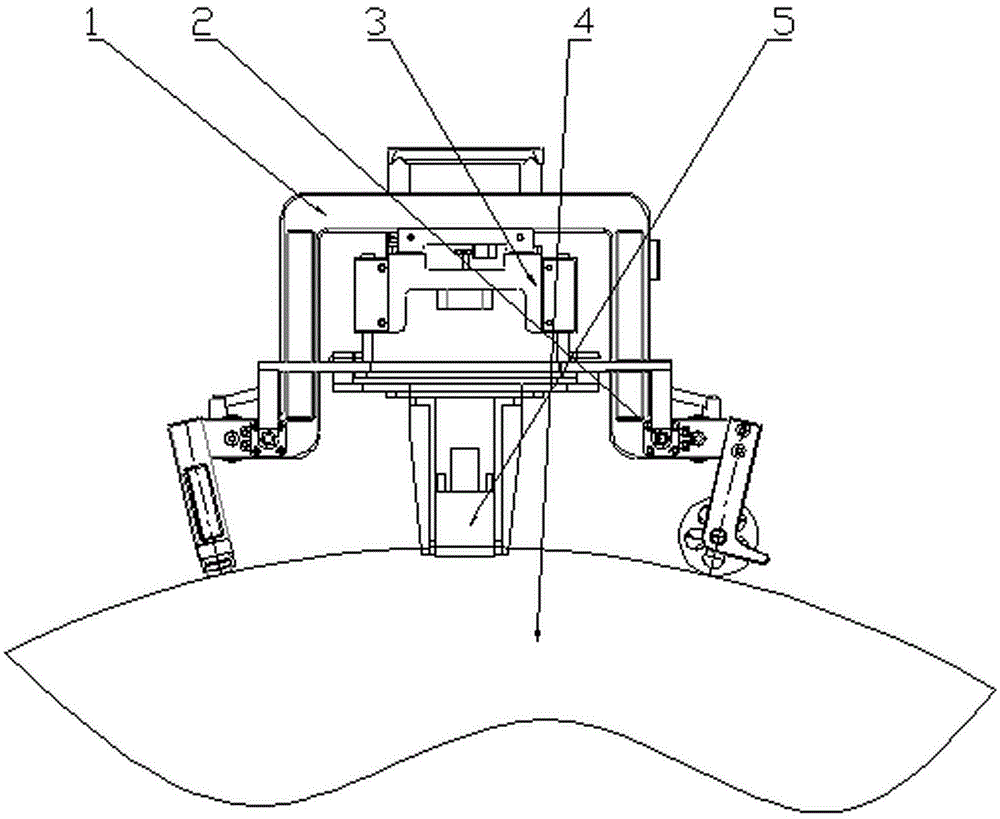 Phased-array ultrasonic nondestructive detection fixture of welding rotor