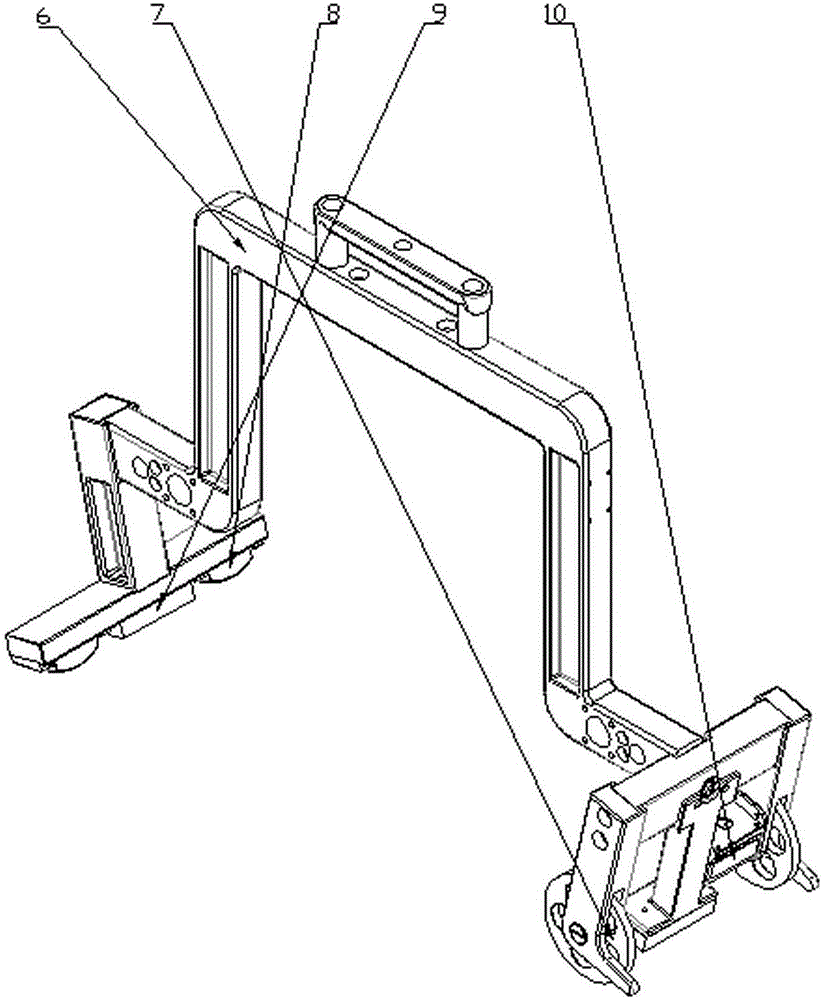 Phased-array ultrasonic nondestructive detection fixture of welding rotor