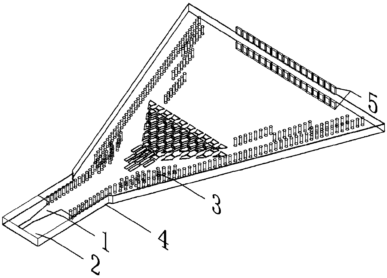 Novel miniaturized broadband SW-SIW horn antenna and design method thereof