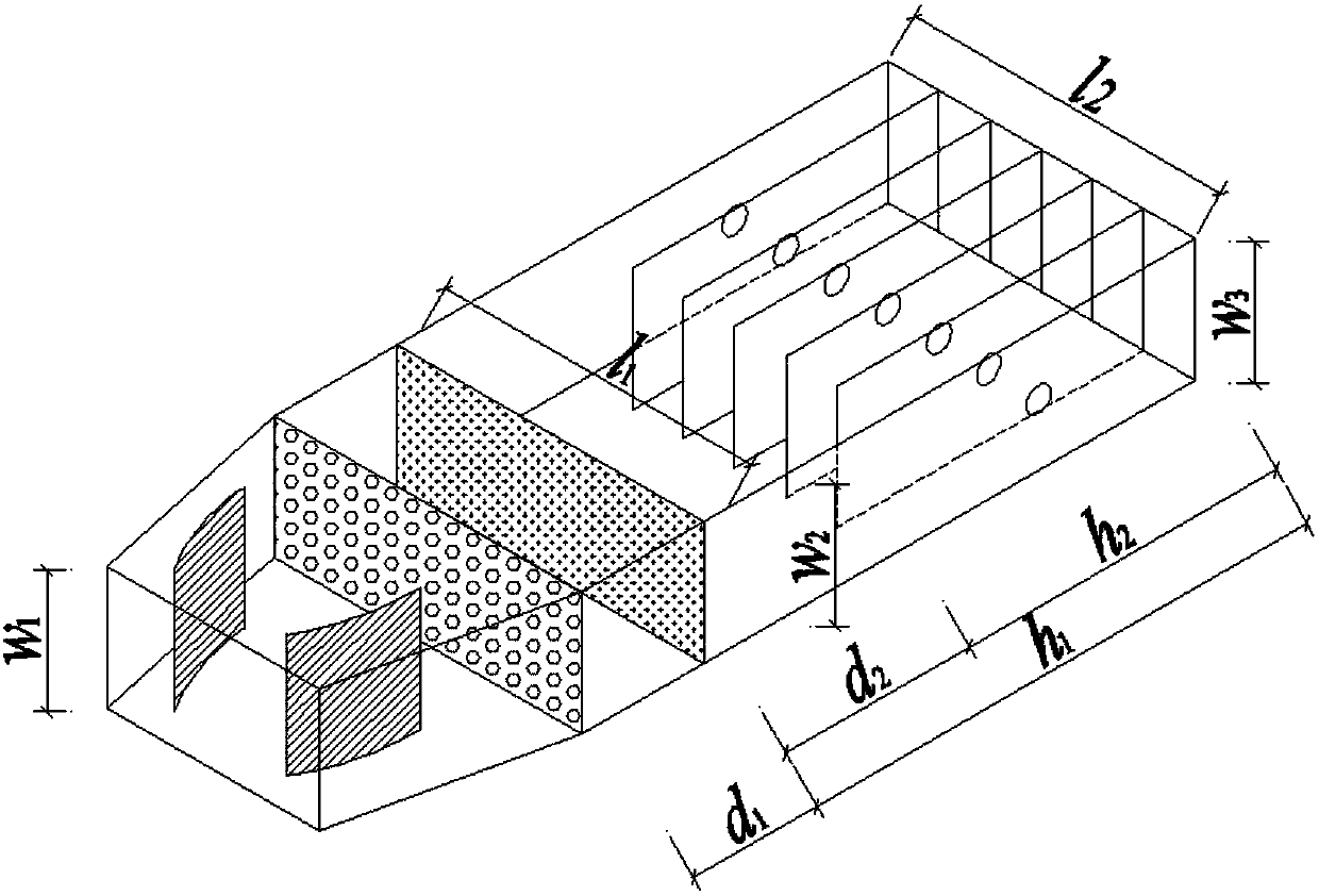 Test platform for measuring smog transmittance of light source