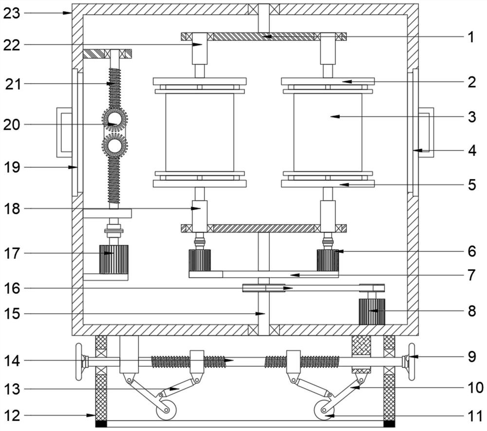 Water pumping pipe belt winding equipment for water conservancy project