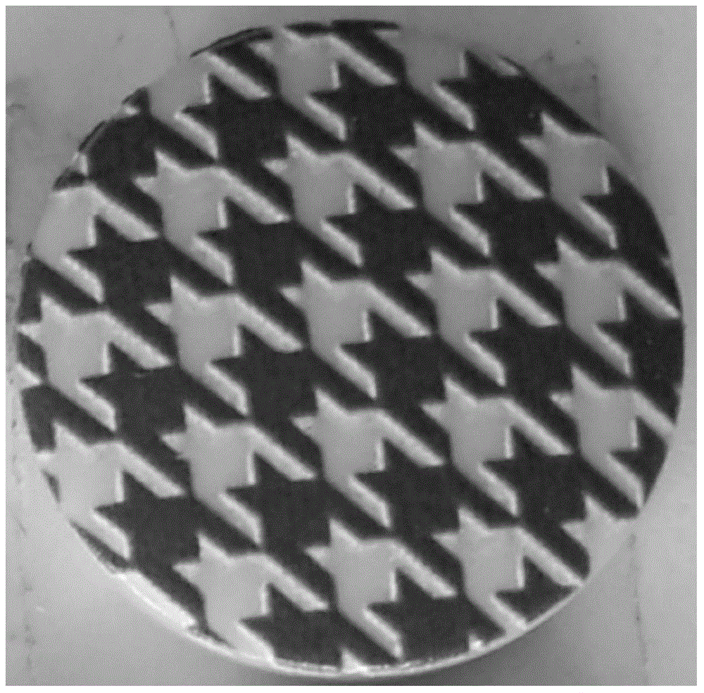 Preparation method for surface-printed button