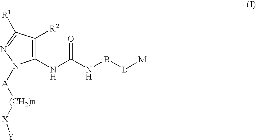 Substituted Pyrazolyl Urea Derivatives Useful in the Treatment of Cancer