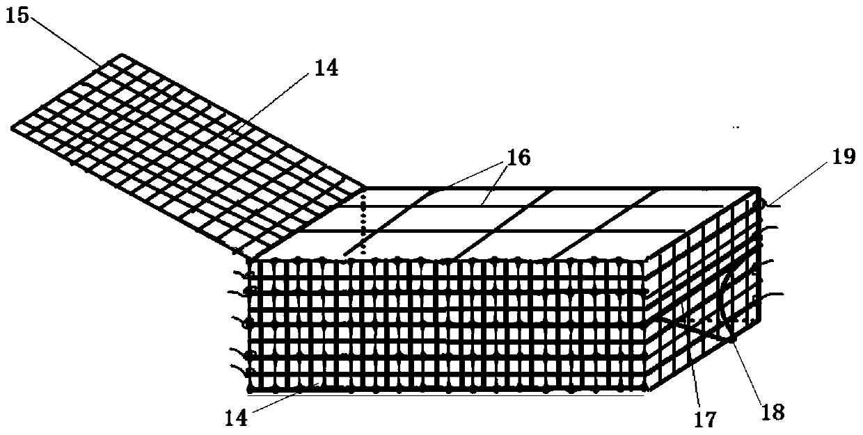 Scallop and stichopus japonicus bottom layer ecological comprehensive breeding device and use method thereof