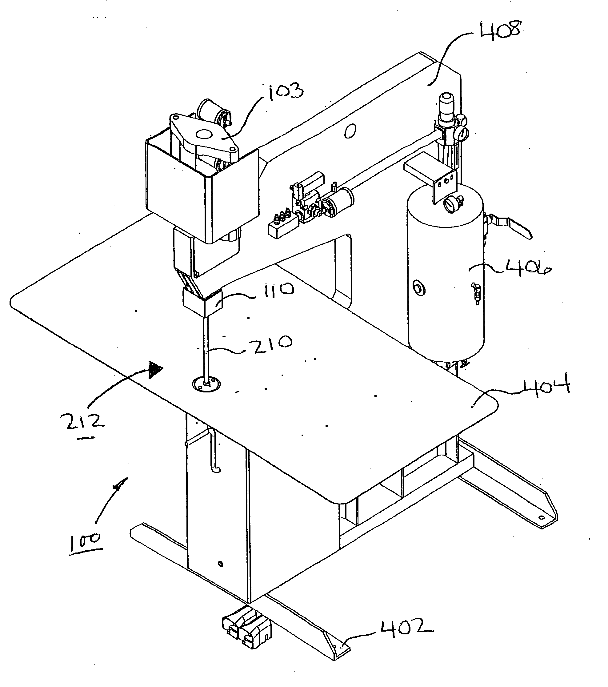 Long reach press