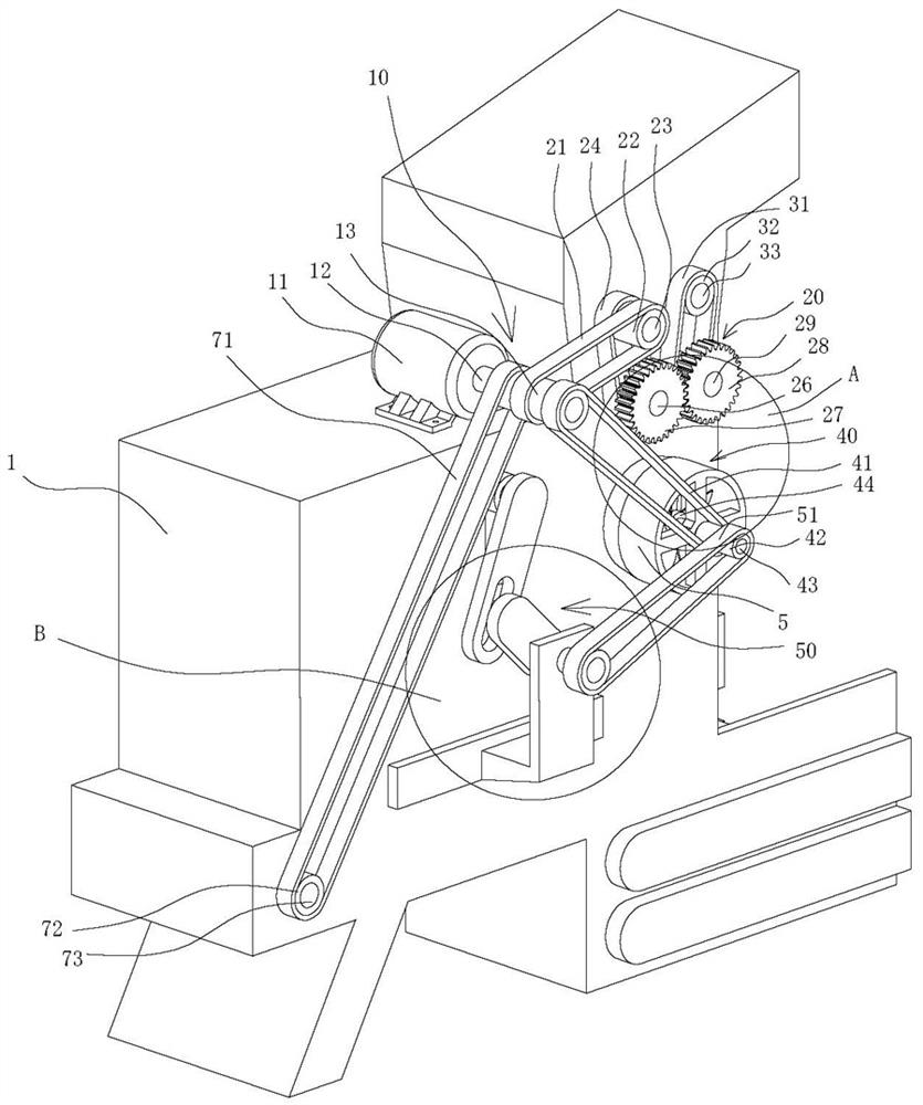 New energy automobile waste battery recovery device