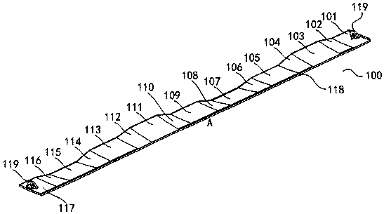 Air conditioner wind deflector and air conditioner