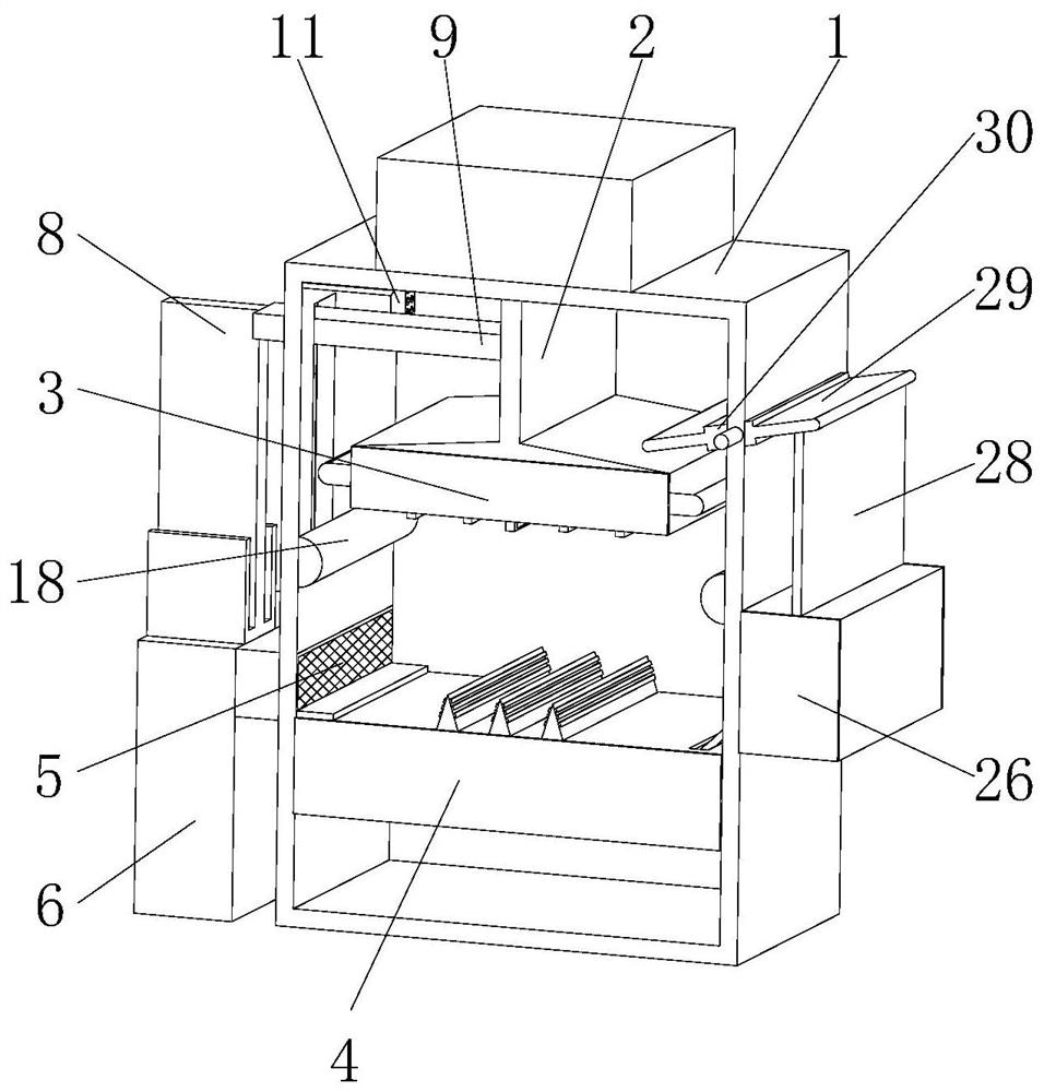 Garbage crushing device