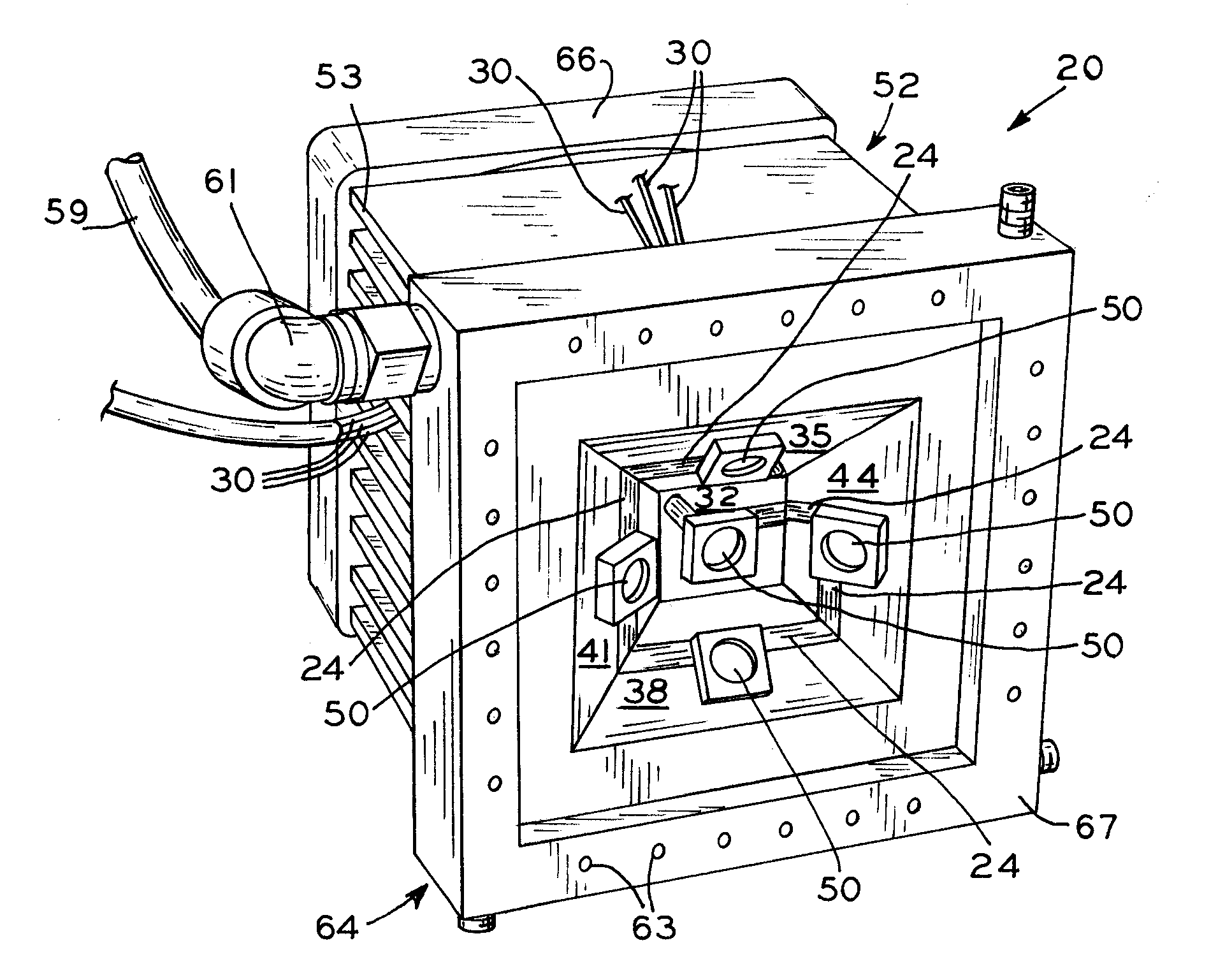 Ultraviolet light-emitting diode device