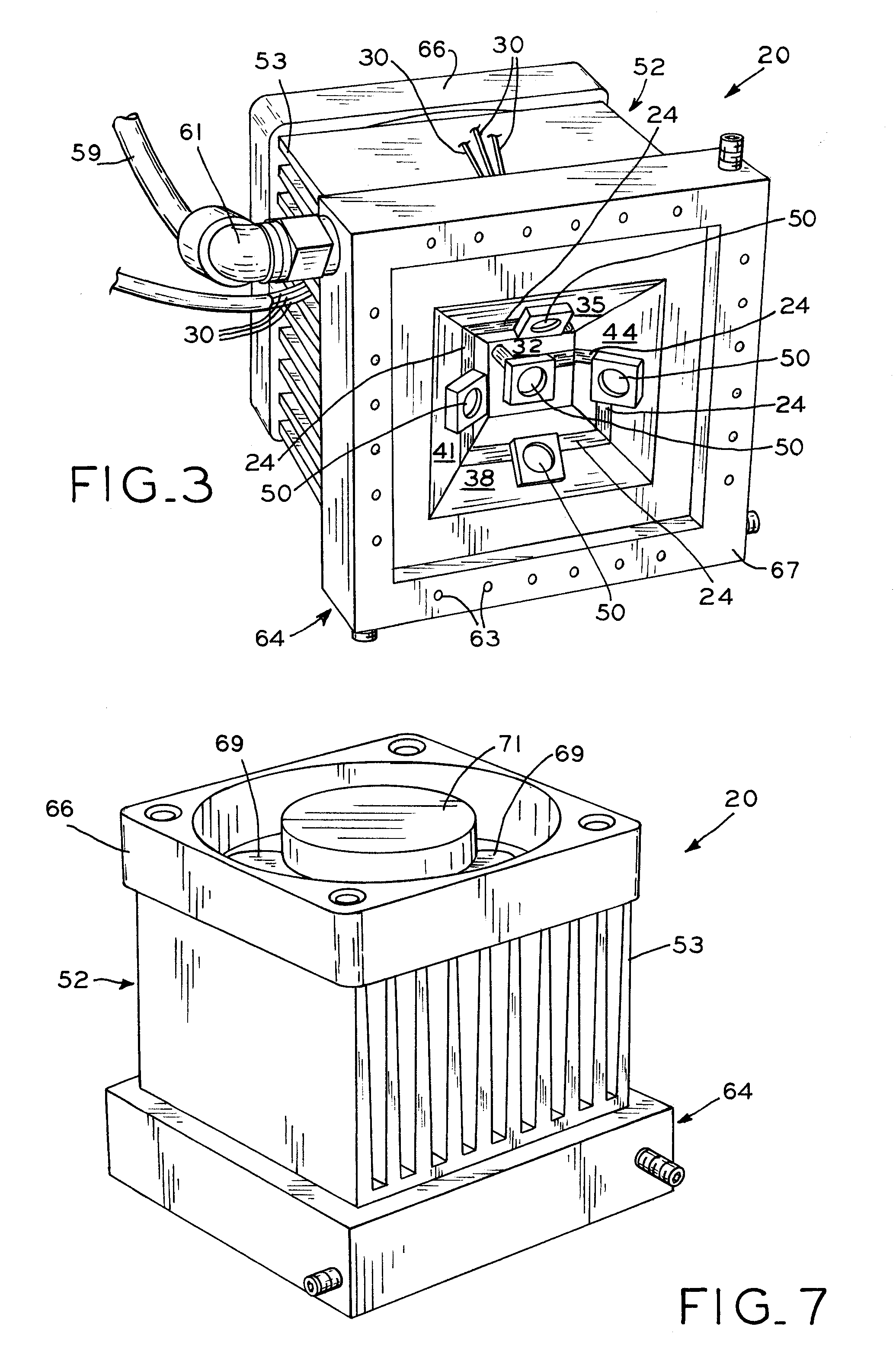 Ultraviolet light-emitting diode device