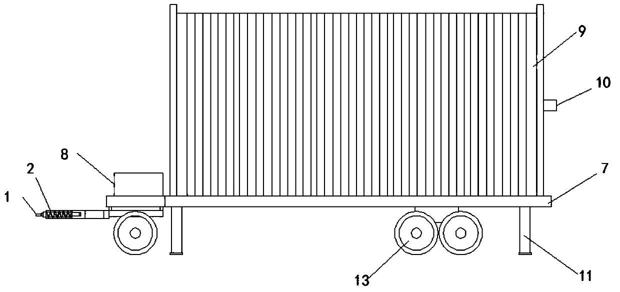 Container type mobile laboratory or equipment transfer platform for scientific expedition vessel