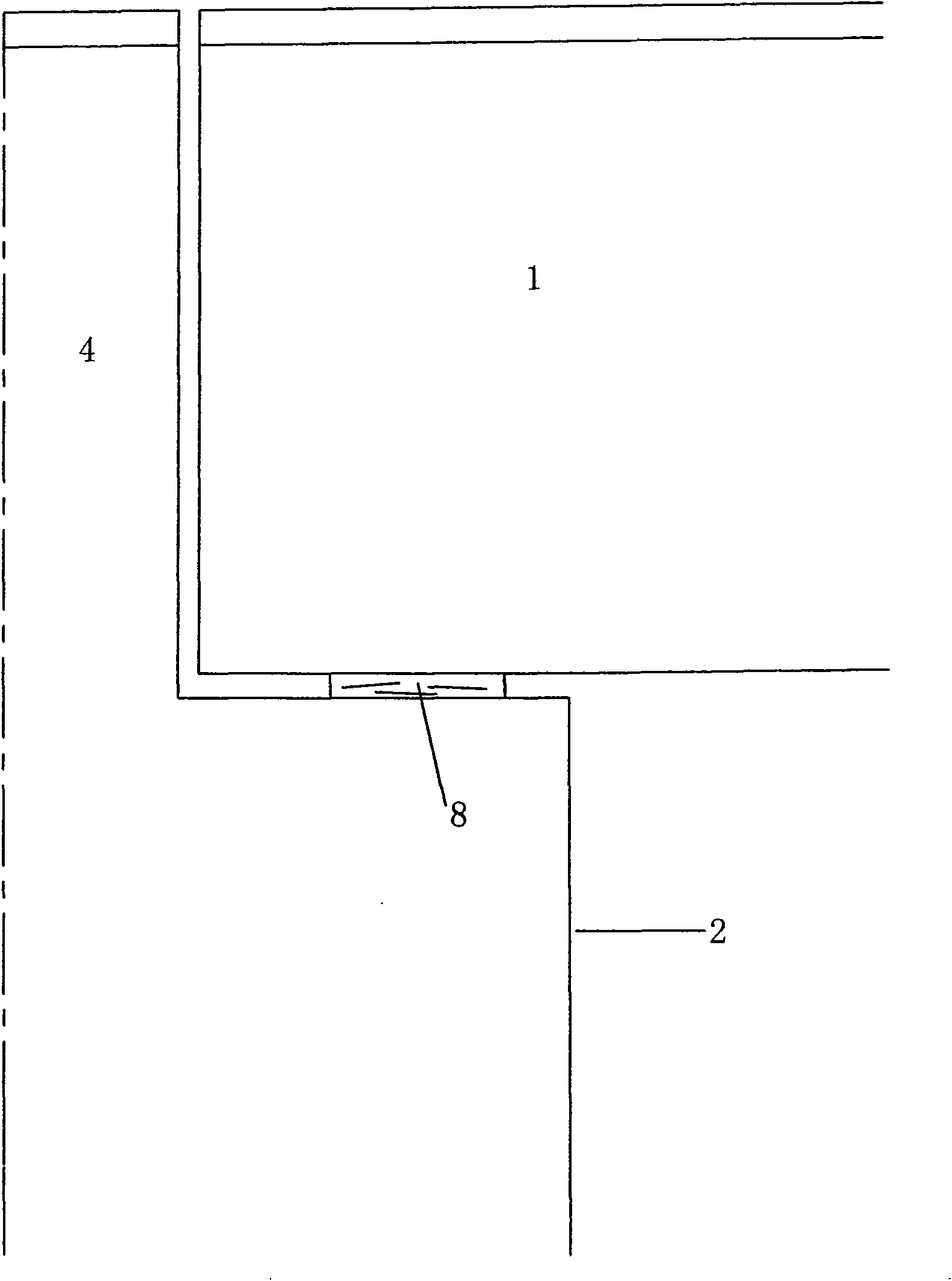 Method for positioning steel reinforcement framework by replacing laminated rubber bearing on bridge abutment of road bridge