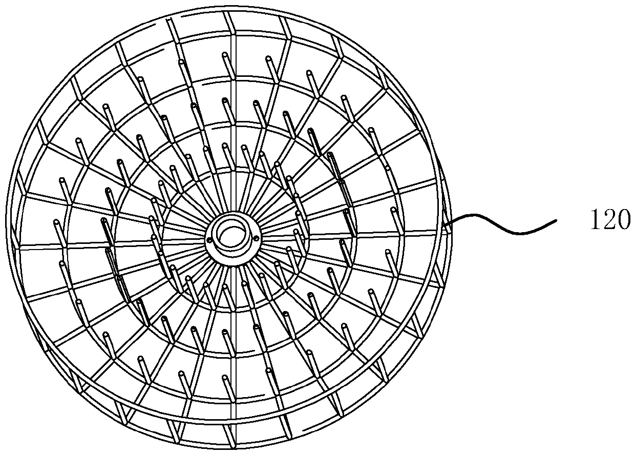 Rotary bowl basket integrated dishwasher