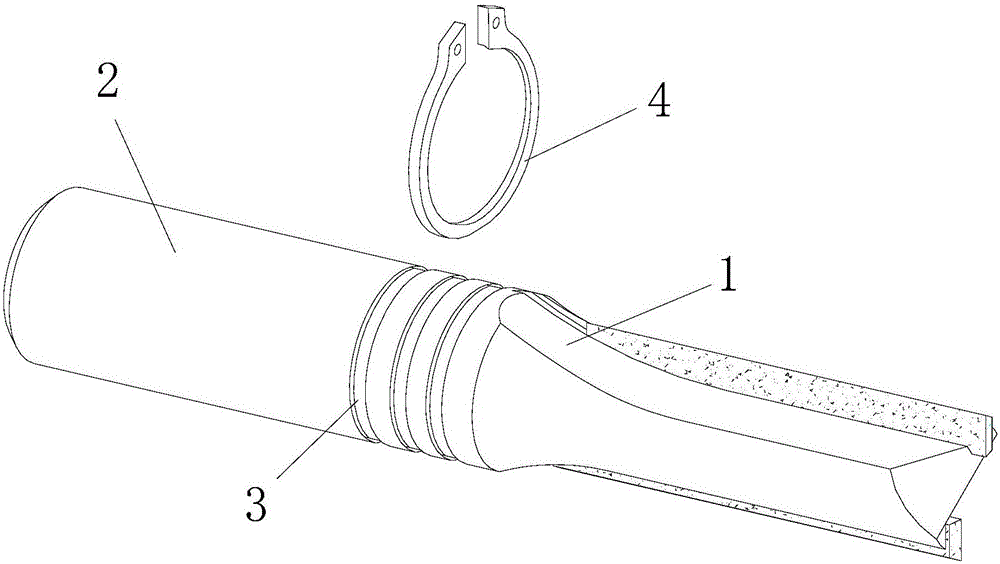 Improved wood product machining straight knife