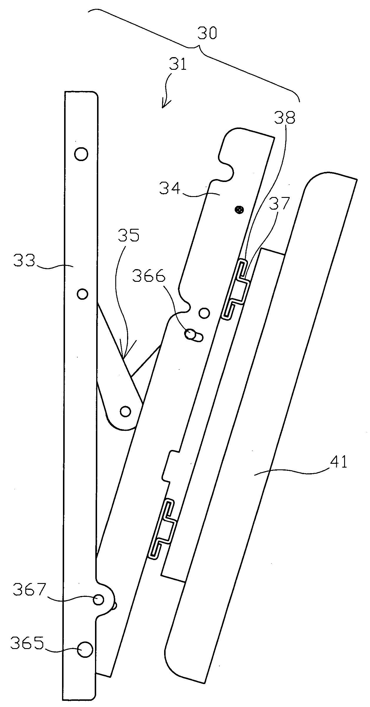 Display panel mount bracket