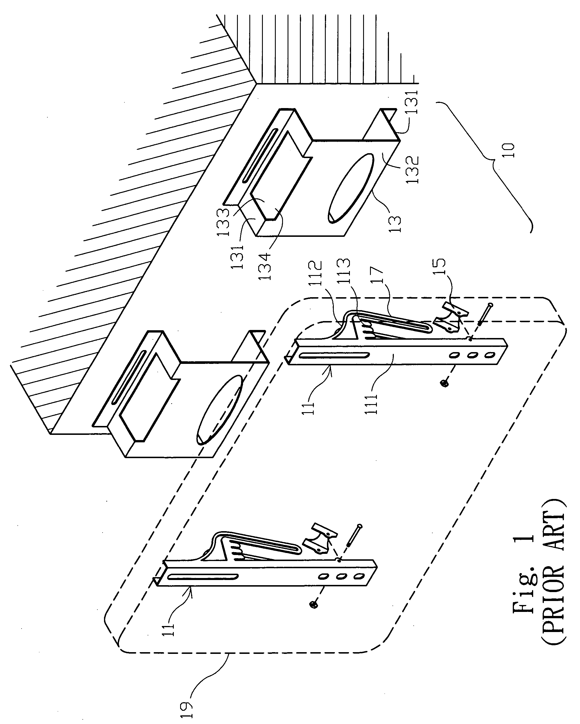 Display panel mount bracket