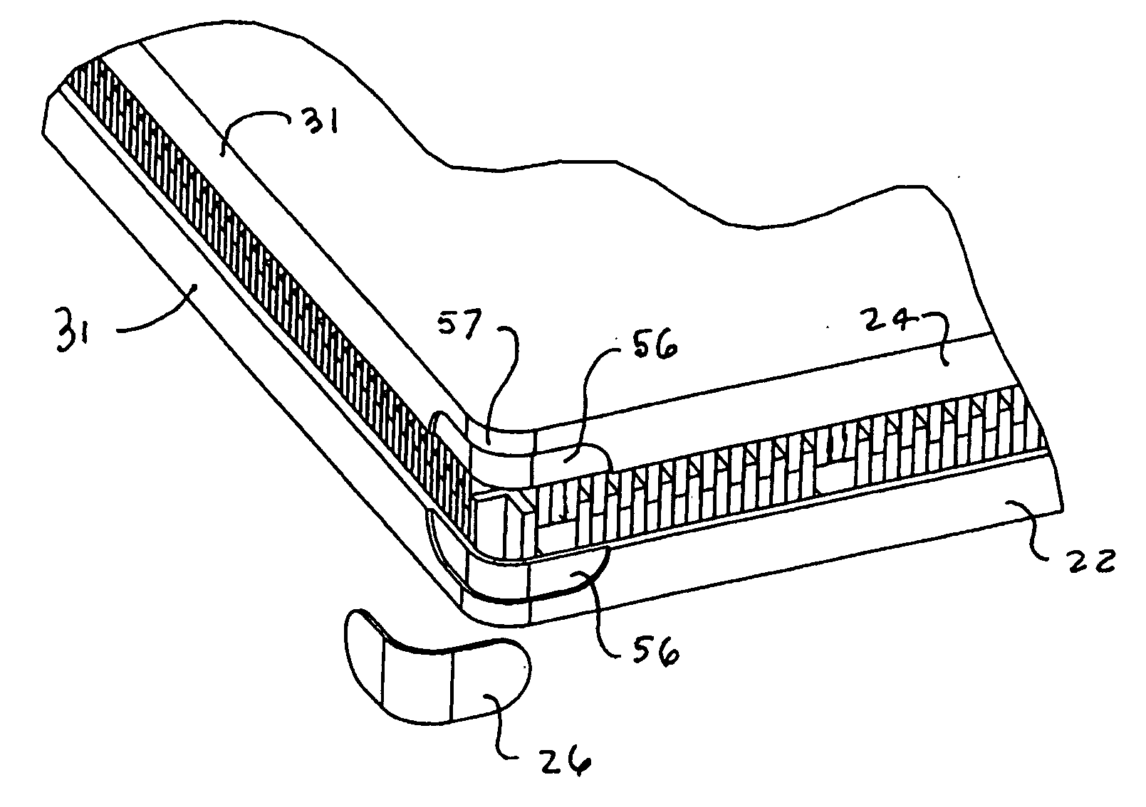 Plastic panel, particularly for use as production pallet