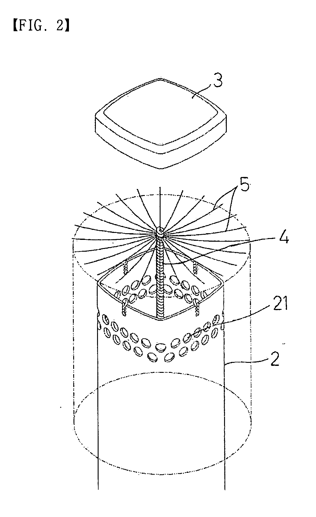 Hairbrush for hot curling