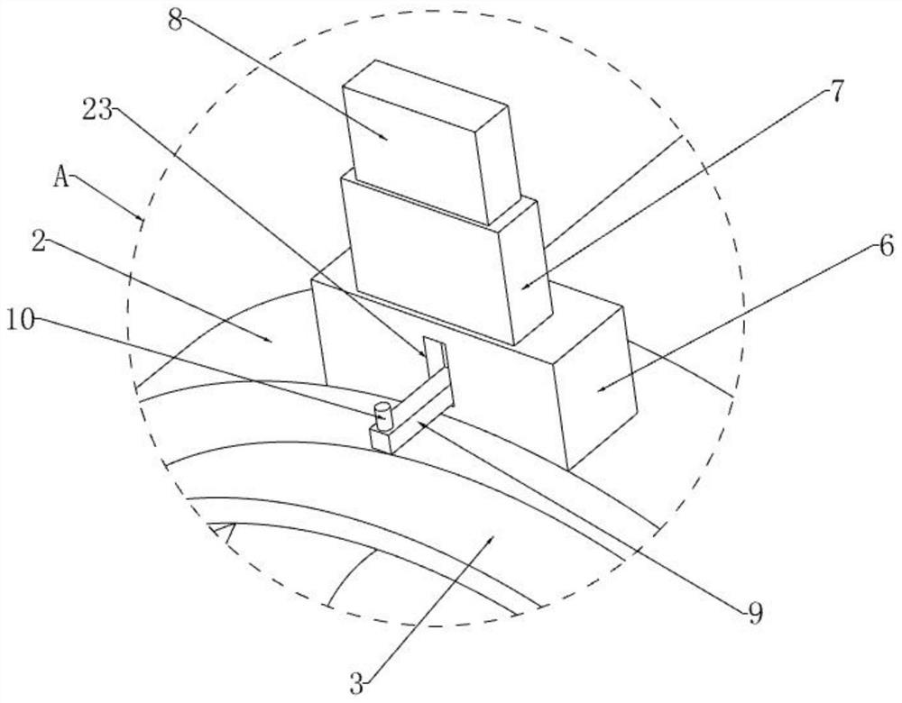 Plastic pipe connecting structure for hydraulic engineering construction