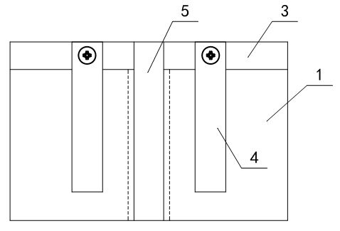 Fracture welding and crack repairing method of band saw blade and matched welding tool set